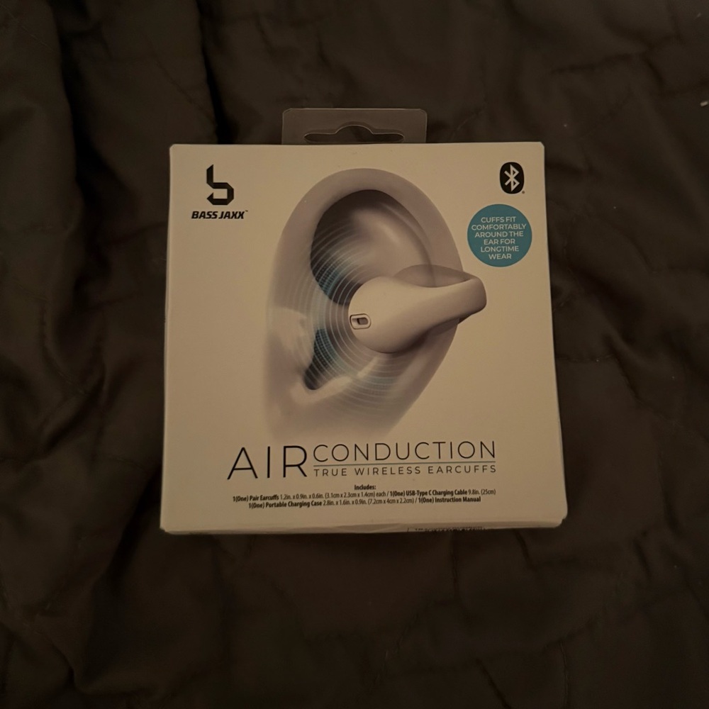 Air Conduction True Wireless Earcuffs Earbuds